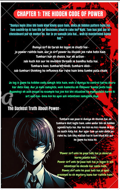 Ayanokoji Dark Psychology